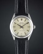 A GENTLEMAN'S STAINLESS STEEL ROLEX OYSTER PERPETUAL AIR KING PRECISION WRIST WATCH CIRCA 1985, REF.