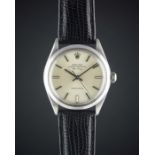 A GENTLEMAN'S STAINLESS STEEL ROLEX OYSTER PERPETUAL AIR KING PRECISION WRIST WATCH CIRCA 1985, REF.
