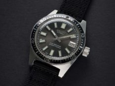 A RARE GENTLEMAN'S STAINLESS STEEL SEIKO "62MAS" 150 METERS AUTOMATIC DIVERS WRIST WATCH CIRCA 1967,