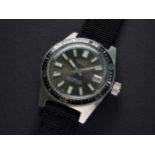 A RARE GENTLEMAN'S STAINLESS STEEL SEIKO "62MAS" 150 METERS AUTOMATIC DIVERS WRIST WATCH CIRCA 1967,