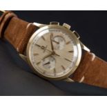 A RARE GENTLEMAN'S 18K SOLID GOLD OMEGA CHRONOGRAPH WRIST WATCH CIRCA 1960, REF. OT 2872 15