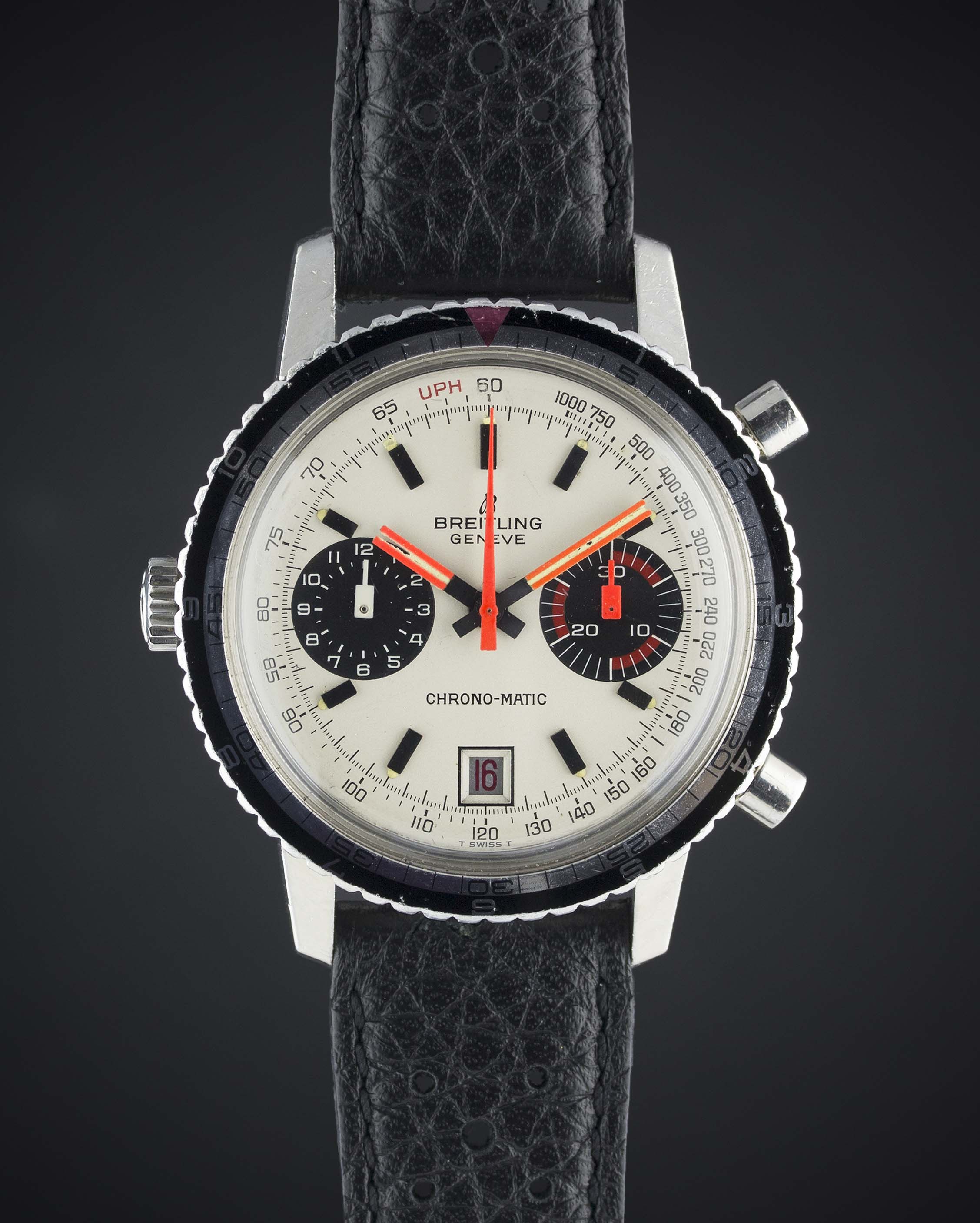 A GENTLEMAN'S STAINLESS STEEL BREITLING CHRONO-MATIC CHRONOGRAPH WRIST...