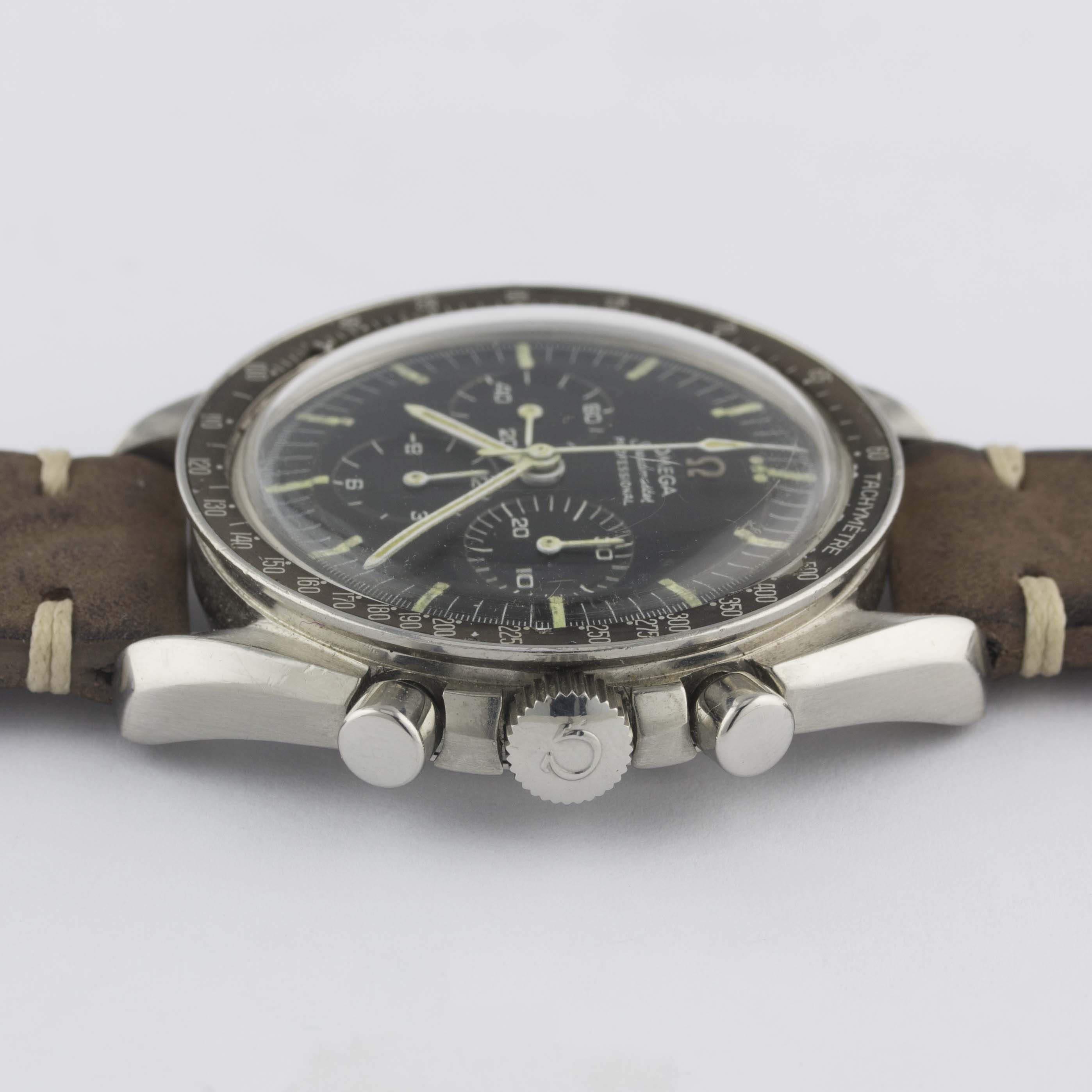 A RARE GENTLEMAN'S STAINLESS STEEL OMEGA SPEEDMASTER PROFESSIONAL "PRE MOON" CHRONOGRAPH WRIST WATCH - Image 10 of 11