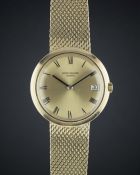 A RARE GENTLEMAN'S 18K SOLID GOLD PATEK PHILIPPE CALATRAVA AUTOMATIC BRACELET WATCH CIRCA 1978, REF.