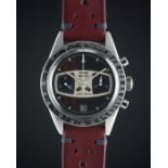 A GENTLEMAN'S STAINLESS STEEL YEMA RALLYE "ANDRETTI" CHRONOGRAPH WRIST WATCH CIRCA 1969 Movement: