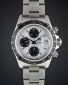 A GENTLEMAN'S STAINLESS STEEL ROLEX TUDOR PRINCE DATE AUTOMATIC CHRONO TIME CHRONOGRAPH BRACELET