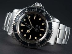 A RARE GENTLEMAN'S STAINLESS STEEL ROLEX TUDOR OYSTER PRINCE SUBMARINER BRACELET WATCH CIRCA 1965,