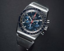 A VERY RARE GENTLEMAN'S STAINLESS STEEL ZENITH EL PRIMERO CHRONOGRAPH BRACELET WATCH CIRCA 1972,