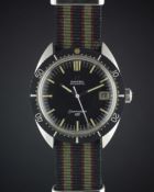 A GENTLEMAN'S STAINLESS STEEL OMEGA SEAMASTER 120 DIVERS WRIST WATCH CIRCA 1968, REF. 166.027