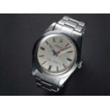 A RARE GENTLEMAN'S STAINLESS STEEL ROLEX OYSTER PERPETUAL MILGAUSS BRACELET WATCH CIRCA 1968, REF.