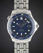 A GENTLEMAN'S STAINLESS STEEL OMEGA SEAMASTER PROFESSIONAL CO AXIAL CHRONOMETER BRACELET WATCH DATED