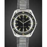 A RARE GENTLEMAN'S STAINLESS STEEL OMEGA SEAMASTER 300 AUTOMATIC BRACELET WATCH CIRCA 1967, REF.