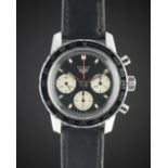 A GENTLEMAN'S STAINLESS STEEL HEUER AUTAVIA CHRONOGRAPH WRIST WATCH  CIRCA 1970, REF. 2446C