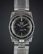 A VERY RARE GENTLEMAN'S STAINLESS STEEL Z.R.C. ETANCHE GRANDS FONDS 300M "SERIES III" AUTOMATIC