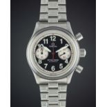 A GENTLEMAN'S STAINLESS STEEL OMEGA DYNAMIC AUTOMATIC CHRONOGRAPH BRACELET WATCH CIRCA 2002, TARGA