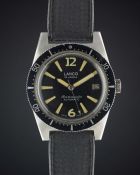 A GENTLEMAN'S STAINLESS STEEL LANCO BARRACUDA AUTOMATIC DIVERS WRIST WATCH CIRCA 1960s, REF. 237