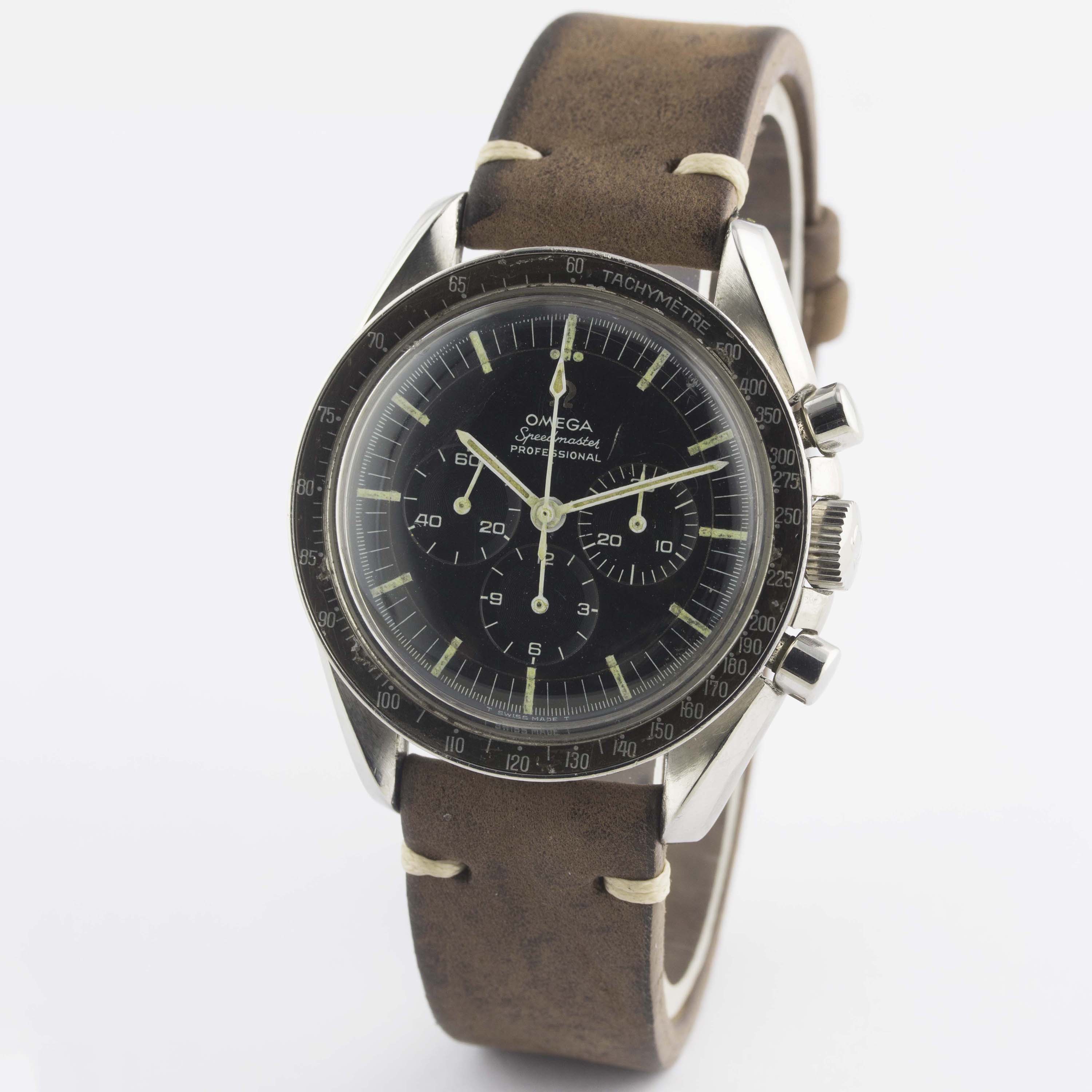 A RARE GENTLEMAN'S STAINLESS STEEL OMEGA SPEEDMASTER PROFESSIONAL "PRE MOON" CHRONOGRAPH WRIST WATCH - Image 5 of 11