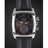 A GENTLEMAN'S STAINLESS STEEL PARMIGIANI FLEURIER KALPAGRAPHE 45 CHRONOGRAPH WRIST WATCH CIRCA 2007,