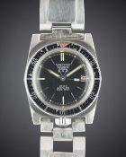 A RARE GENTLEMAN'S STAINLESS STEEL Z.R.C. ETANCHE GRANDS FONDS 300M "SERIES III" AUTOMATIC DIVERS