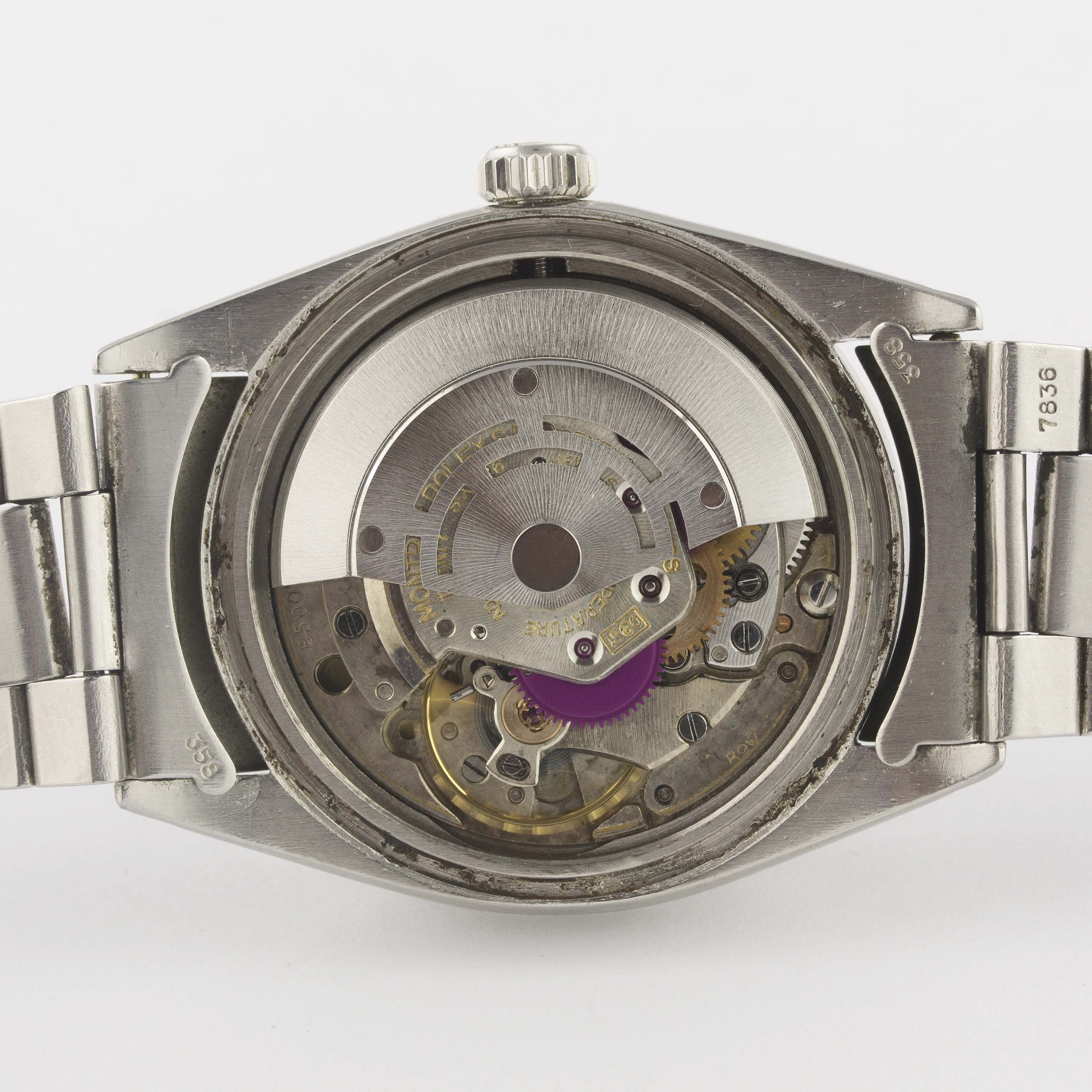 A GENTLEMAN'S STAINLESS STEEL ROLEX OYSTER PERPETUAL EXPLORER BRACELET WATCH CIRCA 1963, REF. 1016 - Image 8 of 11