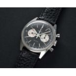 A RARE GENTLEMAN'S STAINLESS STEEL OMEGA DE VILLE CHRONOGRAPH WRIST WATCH CIRCA 1974, REF. 145.017