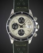 A GENTLEMAN'S STAINLESS STEEL ROLEX TUDOR OYSTERDATE AUTOMATIC CHRONO TIME "BIG BLOCK" CHRONOGRAPH
