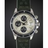 A GENTLEMAN'S STAINLESS STEEL ROLEX TUDOR OYSTERDATE AUTOMATIC CHRONO TIME "BIG BLOCK" CHRONOGRAPH