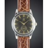 A GENTLEMAN'S LARGE SIZE STAINLESS STEEL OMEGA SEAMASTER AUTOMATIC WRIST WATCH CIRCA 1947, REF. 2657