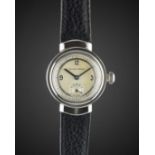 A RARE GENTLEMAN'S STAINLESS STEEL ROLEX OYSTER "EGYPTIAN" WRIST WATCH CIRCA 1930s, WITH TWO TONE