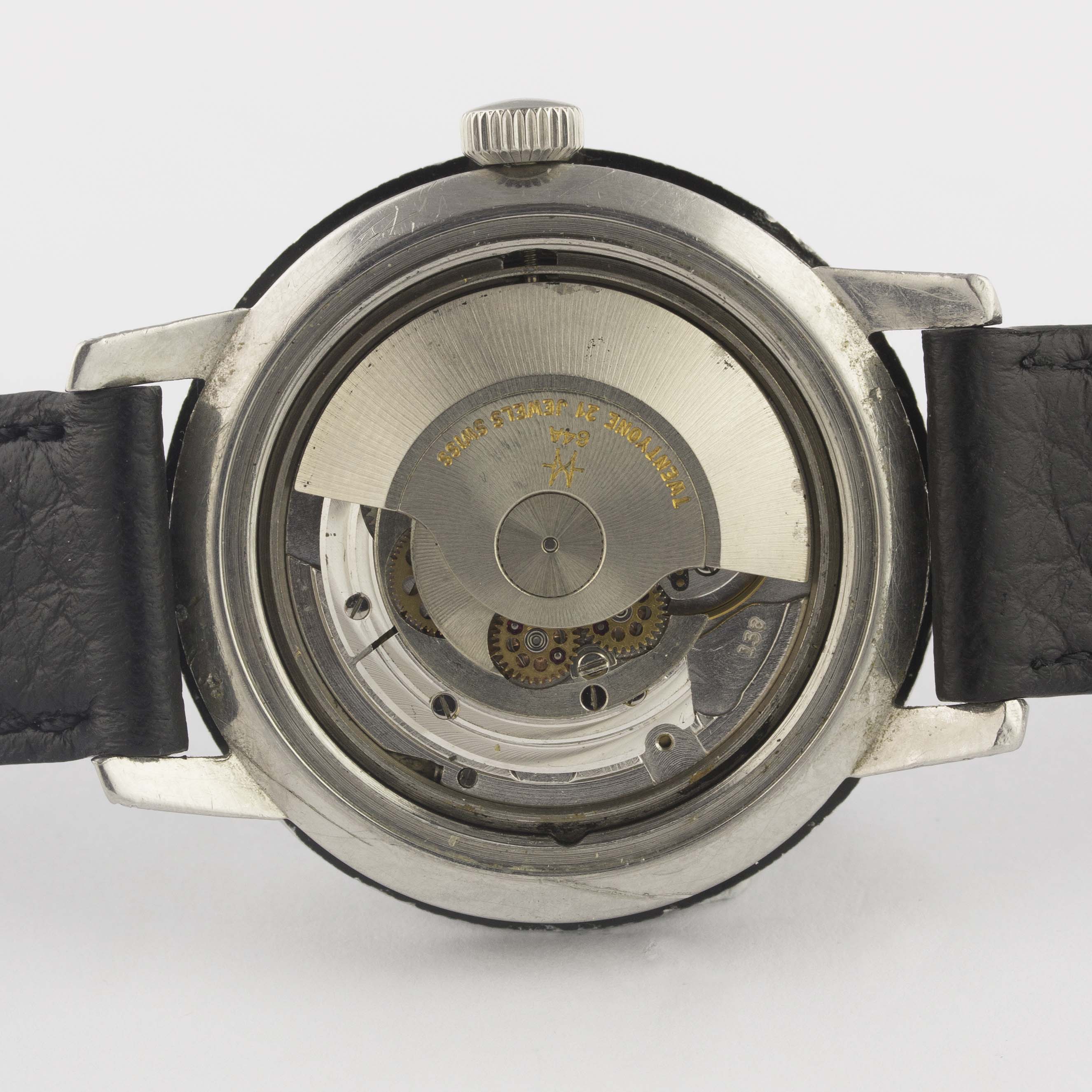 A GENTLEMAN'S STAINLESS STEEL HAMILTON 600 AUTOMATIC DIVERS WRIST WATCH CIRCA 1960s, REF. 64034-3 - Image 7 of 10
