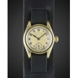 A RARE GENTLEMAN'S 9CT SOLID GOLD ROLEX OYSTER CHRONOMETRE WRIST WATCH CIRCA 1940, REF. 2574