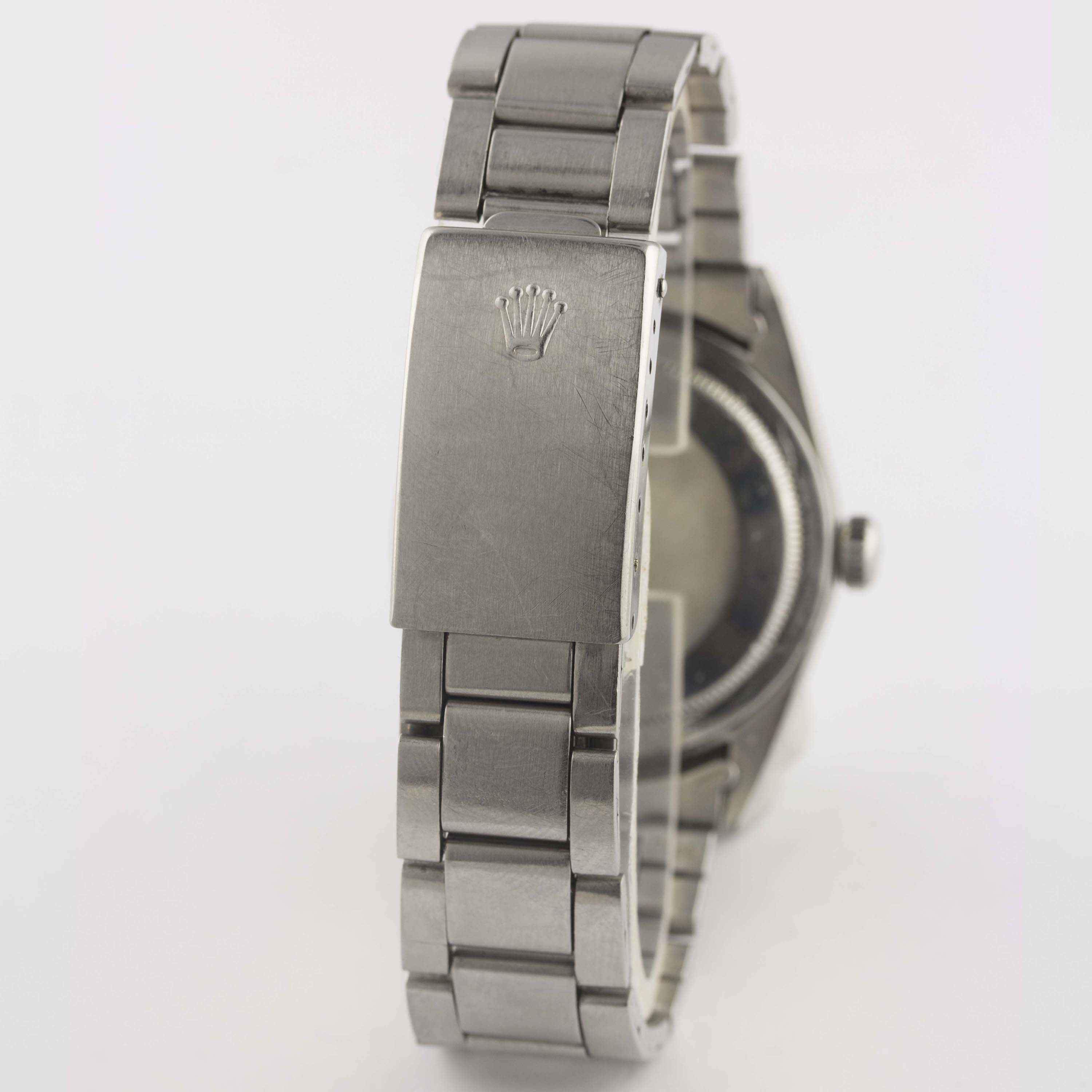 A GENTLEMAN'S STAINLESS STEEL ROLEX OYSTER PERPETUAL EXPLORER BRACELET WATCH CIRCA 1963, REF. 1016 - Image 6 of 11