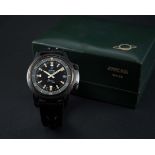 A RARE GENTLEMAN'S PVD COATED ENICAR SHERPA OPS DIVERS WRIST WATCH CIRCA 1960s, REF. 144/35/03
