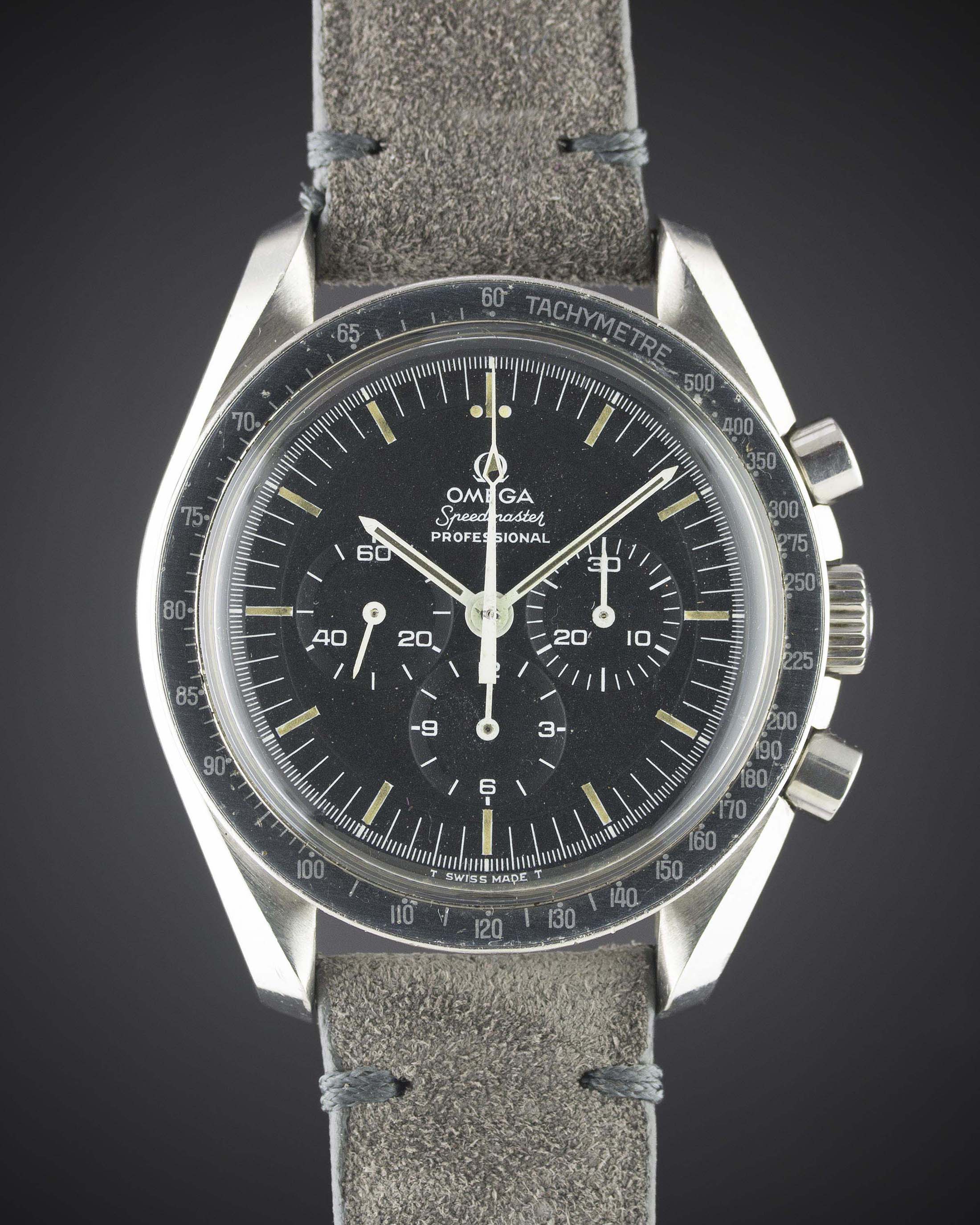 A RARE GENTLEMAN'S STAINLESS STEEL OMEGA SPEEDMASTER PROFESSIONAL CHRONOGRAPH WRIST WATCH DATED - Image 2 of 12