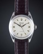 A GENTLEMAN'S STAINLESS STEEL ROLEX OYSTER PRECISION WRIST WATCH DATED 1964, REF. 6426 WITH 3-6-9