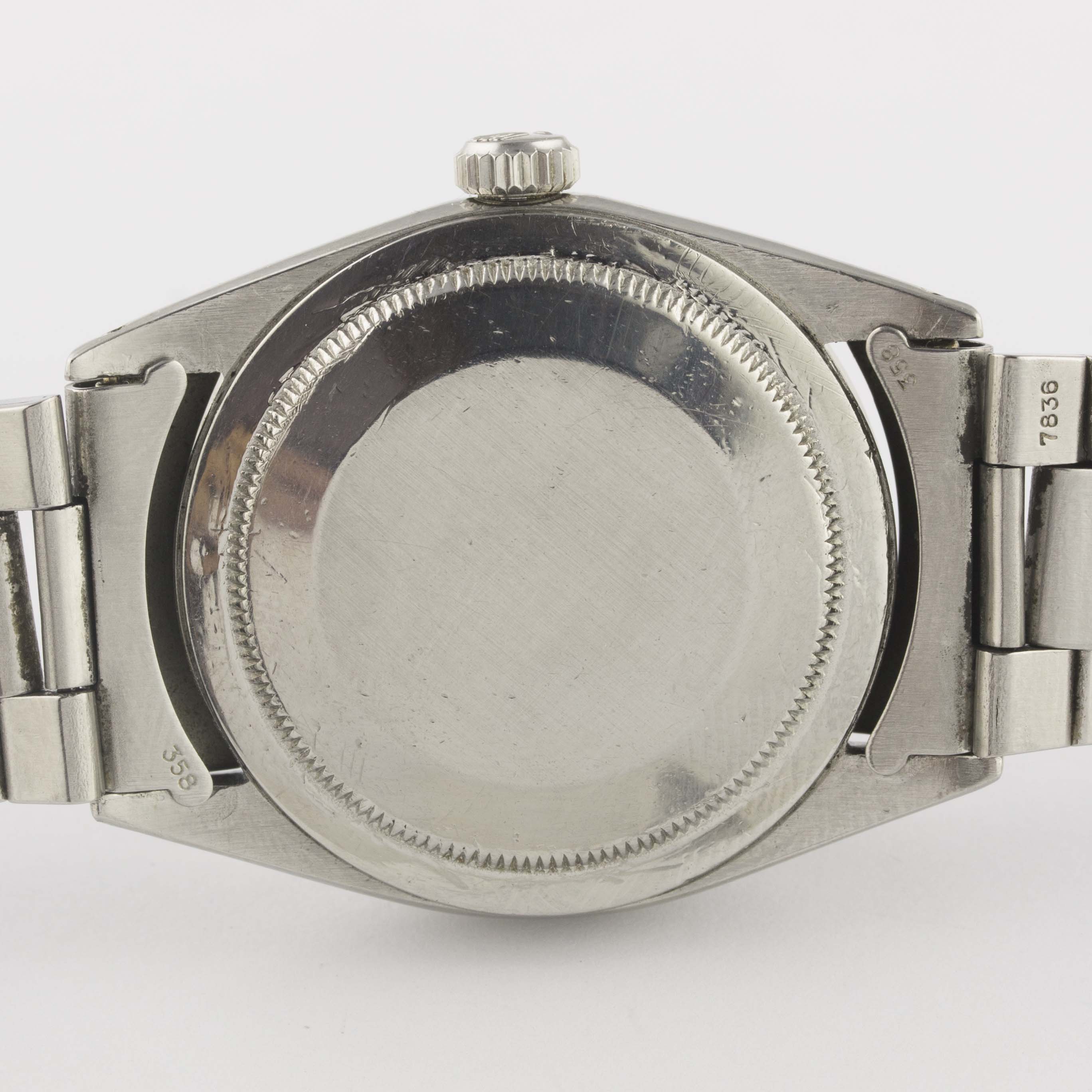 A GENTLEMAN'S STAINLESS STEEL ROLEX OYSTER PERPETUAL EXPLORER BRACELET WATCH CIRCA 1963, REF. 1016 - Image 7 of 11