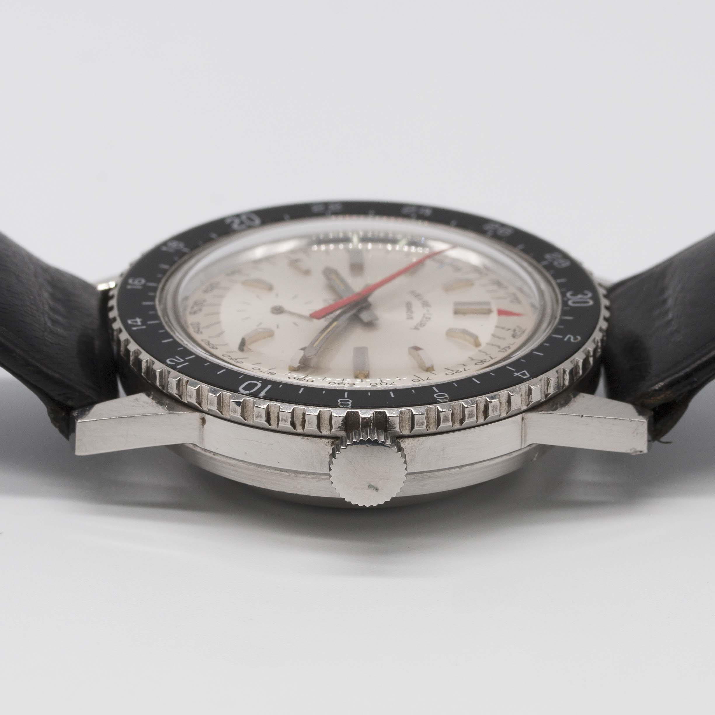 A GENTLEMAN'S STAINLESS STEEL FAVRE LEUBA BIVOUAC ALTIMETER BAROMETER WRIST WATCH CIRCA 1960s, - Image 7 of 8