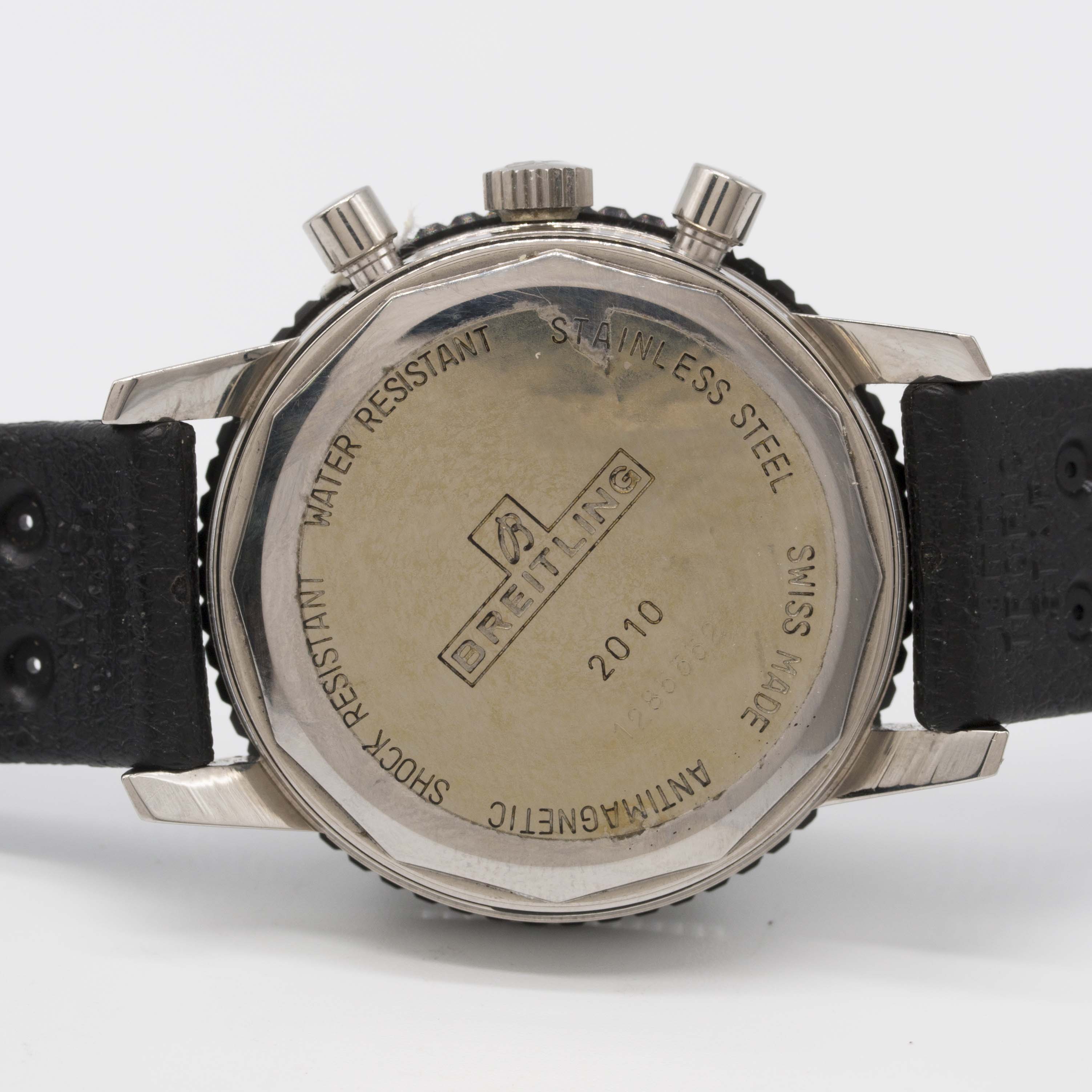 A GENTLEMAN'S STAINLESS STEEL BREITLING SPRINT CHRONOGRAPH WRIST WATCH CIRCA 1969, REF. 2010 WITH " - Image 6 of 8