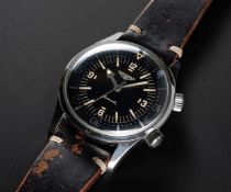 A RARE GENTLEMAN'S STAINLESS STEEL LONGINES AUTOMATIC DIVERS WRIST WATCH CIRCA 1966, REF. 7150-2