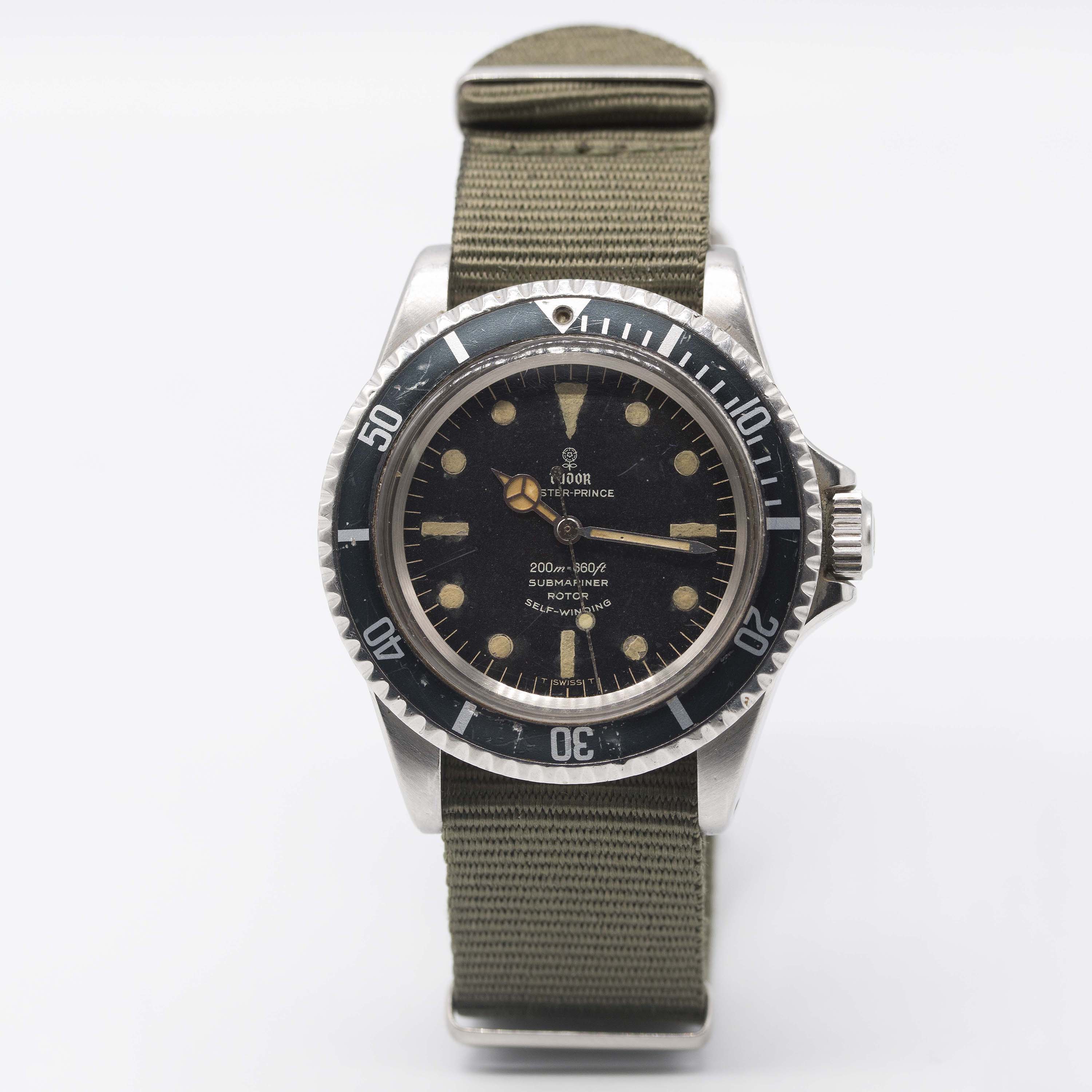A GENTLEMAN'S STAINLESS STEEL ROLEX TUDOR OYSTER PRINCE SUBMARINER WRIST WATCH CIRCA 1967, REF. - Image 2 of 10