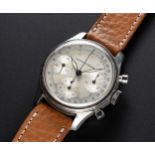 A GENTLEMAN'S STAINLESS STEEL GIRARD PERREGAUX "WATERPROOF" CHRONOGRAPH WRIST WATCH CIRCA 1960s,