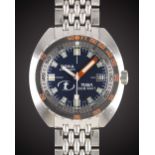 A GENTLEMAN'S STAINLESS STEEL DOXA TUSA SUB 1000T AUTOMATIC DIVERS BRACELET WATCH CIRCA 2008,