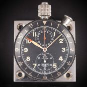 A RARE HEUER SUPER AUTAVIA CHRONOGRAPH DASHBOARD WATCH CIRCA 1960s Movement: Manual wind, hacking