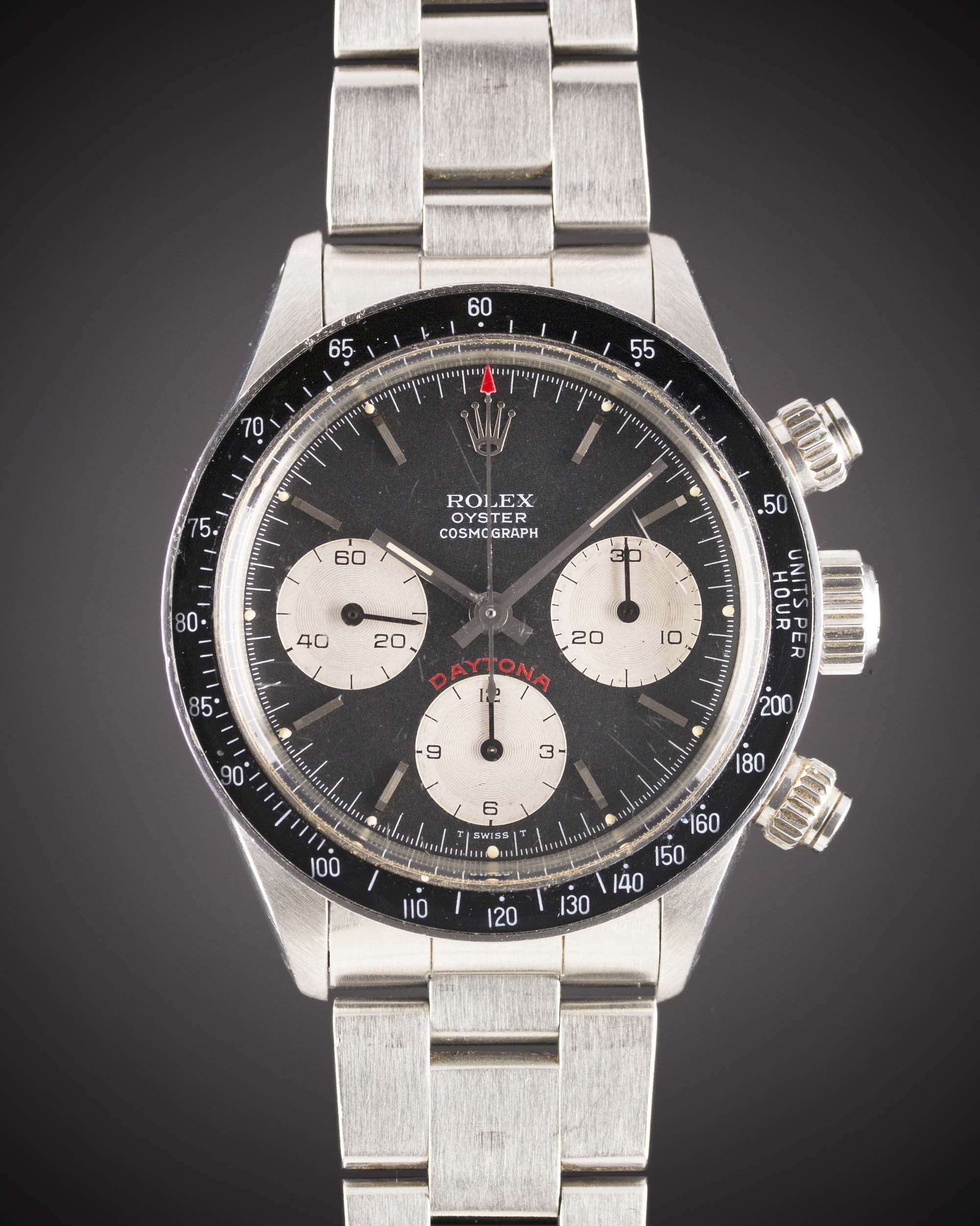 A VERY RARE GENTLEMAN'S STAINLESS STEEL ROLEX OYSTER COSMOGRAPH DAYTONA BRACELET WATCH CIRCA 1979, - Image 2 of 12