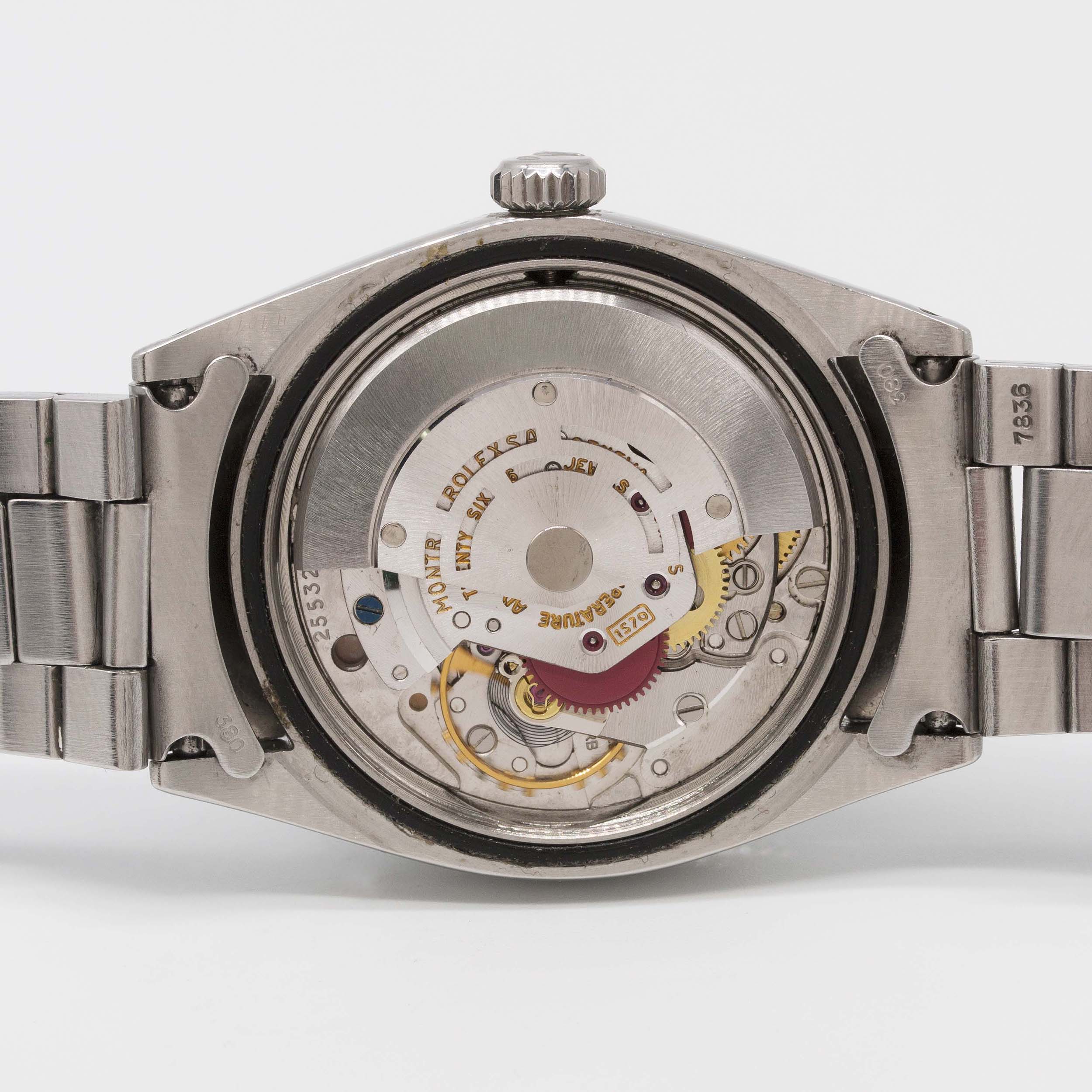 A RARE GENTLEMAN'S STAINLESS STEEL ROLEX OYSTER PERPETUAL EXPLORER BRACELET WATCH CIRCA 1972, REF. - Image 10 of 13