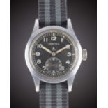 A GENTLEMAN'S BRITISH MILITARY VERTEX W.W.W. WRIST WATCH CIRCA 1940s, PART OF THE "DIRTY DOZEN"