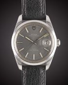 A GENTLEMAN'S LARGE SIZE STAINLESS STEEL ROLEX TUDOR PRINCE OYSTERDATE WRIST WATCH CIRCA 1977,