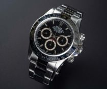 A GENTLEMAN'S STAINLESS STEEL ROLEX OYSTER PERPETUAL COSMOGRAPH DAYTONA BRACELET WATCH CIRCA 1996,