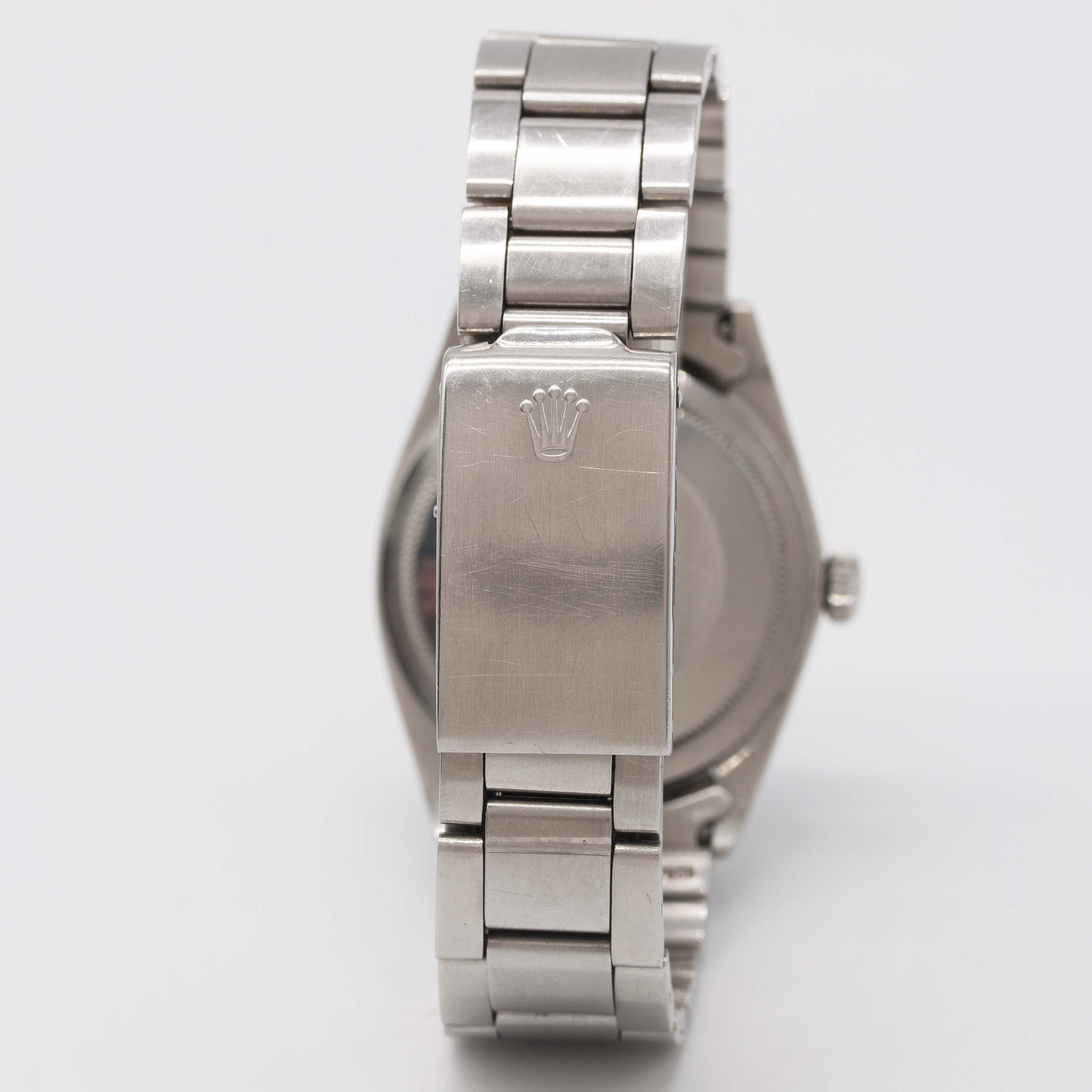 A RARE GENTLEMAN'S STAINLESS STEEL ROLEX OYSTER PERPETUAL EXPLORER BRACELET WATCH CIRCA 1972, REF. - Image 8 of 13