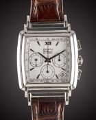 A GENTLEMAN'S STAINLESS STEEL ZENITH EL PRIMERO CHRONOGRAPH WRIST WATCH CIRCA 1990s, REF. 90/01 0420